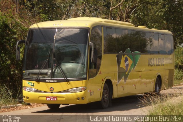 Asa Leve Turismo 121 na cidade de Jaboatão dos Guararapes, Pernambuco, Brasil, por Gabriel  Gomes. ID da foto: 4497810.