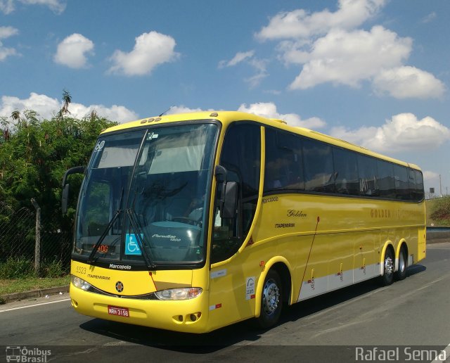 Viação Itapemirim 5523 na cidade de Campinas, São Paulo, Brasil, por Rafael Senna. ID da foto: 4436148.