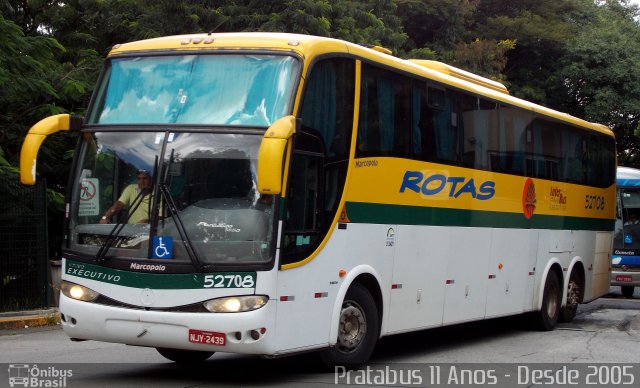 RodeRotas - Rotas de Viação do Triângulo 52708 na cidade de São Paulo, São Paulo, Brasil, por Cristiano Soares da Silva. ID da foto: 4435405.