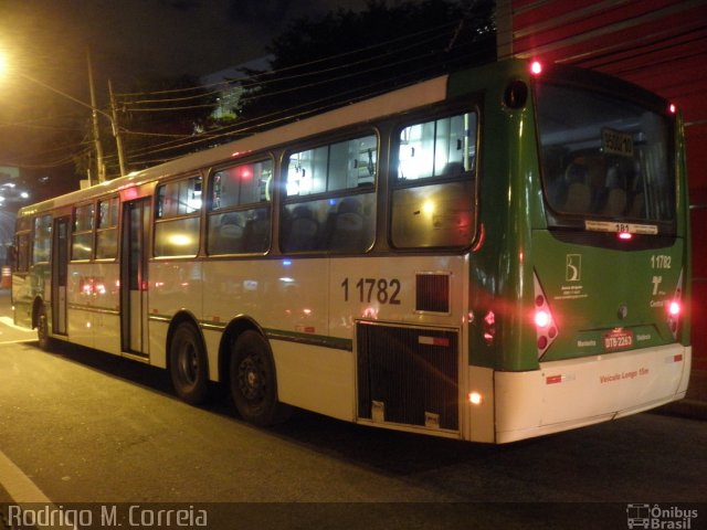Viação Santa Brígida 1 1782 na cidade de São Paulo, São Paulo, Brasil, por Jonathan  Aguiar Correa. Número da foto: #4437521.
