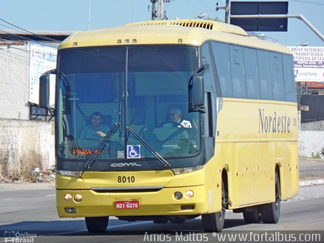 Viação Nordeste 8010 na cidade de Fortaleza, Ceará, Brasil, por Amós  Mattos. ID da foto: 4436176.