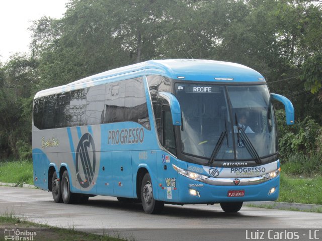 Auto Viação Progresso 6085 na cidade de Recife, Pernambuco, Brasil, por Luiz Carlos de Santana. Número da foto: #4436216.