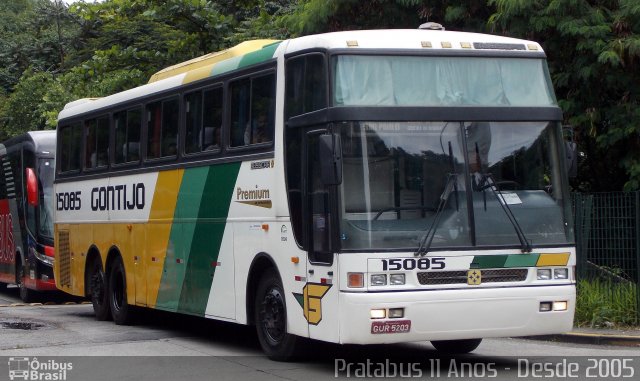 Empresa Gontijo de Transportes 15085 na cidade de São Paulo, São Paulo, Brasil, por Cristiano Soares da Silva. ID da foto: 4438981.