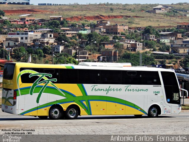 Transferro Turismo 1040 na cidade de João Monlevade, Minas Gerais, Brasil, por Antonio Carlos Fernandes. Número da foto: #4438705.