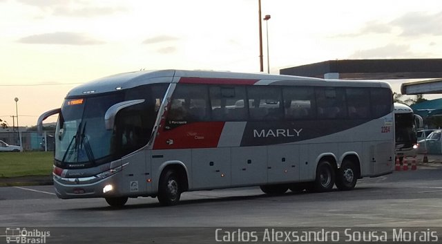 Expresso Marly 2264 na cidade de Goiânia, Goiás, Brasil, por Carlos Alexsandro Sousa Morais. ID da foto: 4437949.