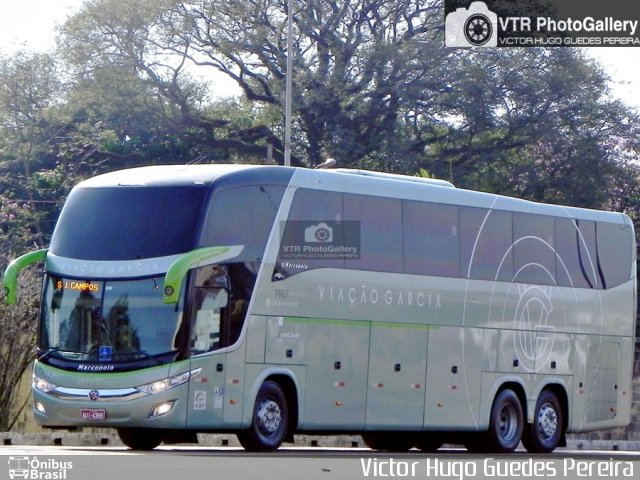Viação Garcia 7907 na cidade de Maringá, Paraná, Brasil, por Victor Hugo Guedes Pereira. Número da foto: #4438897.