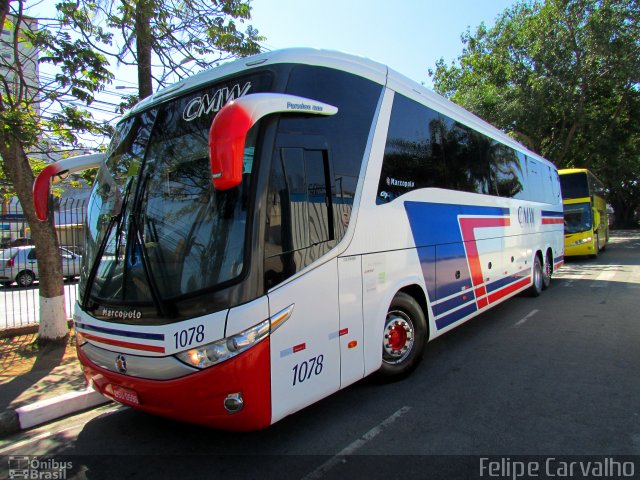 CMW Transportes 1078 na cidade de São Paulo, São Paulo, Brasil, por Felipe Carvalho. Número da foto: #4438825.