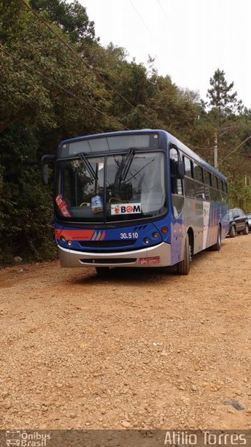 Empresa de Ônibus Vila Galvão 30.510 na cidade de Guarulhos, São Paulo, Brasil, por Atilio Torres. Número da foto: #4441284.