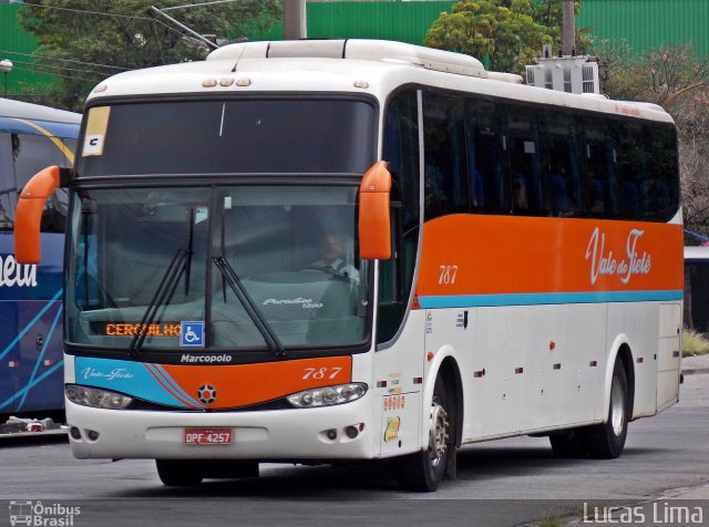 Viação Vale do Tietê 787 na cidade de São Paulo, São Paulo, Brasil, por Lucas Lima. ID da foto: 4441632.