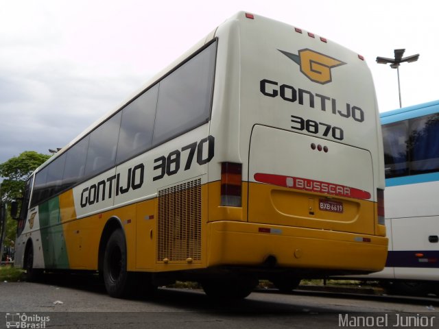 Empresa Gontijo de Transportes 3870 na cidade de São Paulo, São Paulo, Brasil, por Manoel Junior. ID da foto: 4443246.