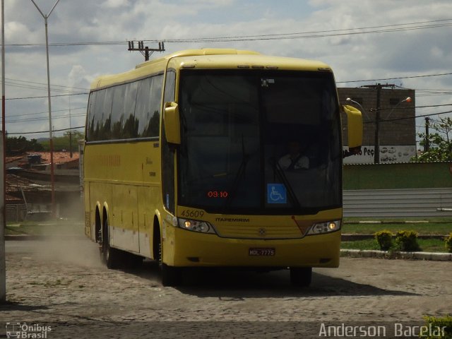 Viação Itapemirim 45609 na cidade de Feira de Santana, Bahia, Brasil, por Anderson  Bacelar. ID da foto: 4443789.