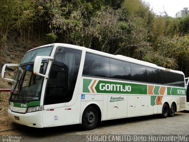 Empresa Gontijo de Transportes 11730 na cidade de Belo Horizonte, Minas Gerais, Brasil, por Sérgio Augusto Braga Canuto. ID da foto: 4443992.