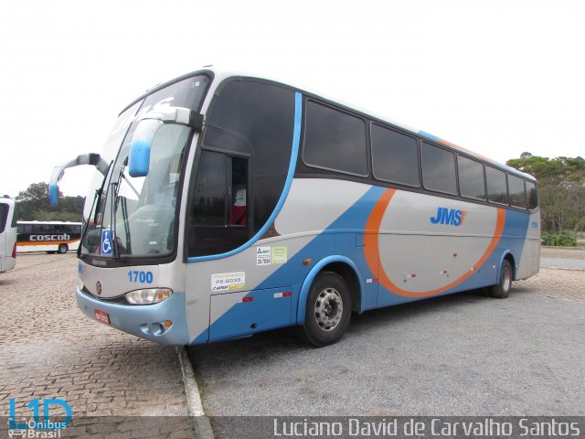 JMS Transportes 1700 na cidade de Vargem Grande Paulista, São Paulo, Brasil, por Luciano David de Carvalho Santos. Número da foto: #4443333.