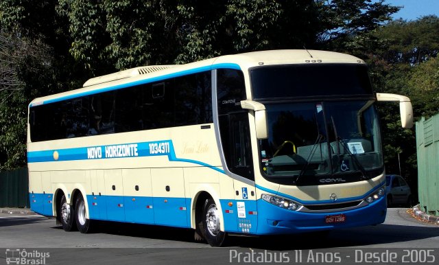 Viação Novo Horizonte 1034311 na cidade de São Paulo, São Paulo, Brasil, por Cristiano Soares da Silva. Número da foto: #4443033.