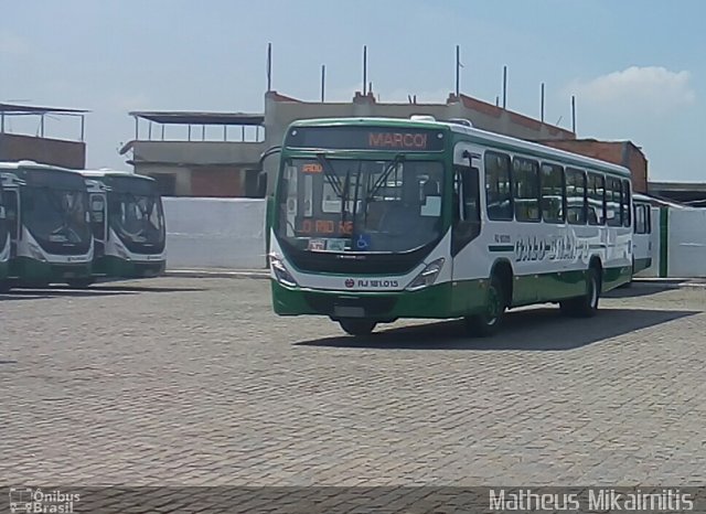 Viação Galo Branco RJ 181.015 na cidade de São Gonçalo, Rio de Janeiro, Brasil, por Matheus Mikaimitis . Número da foto: #4444526.