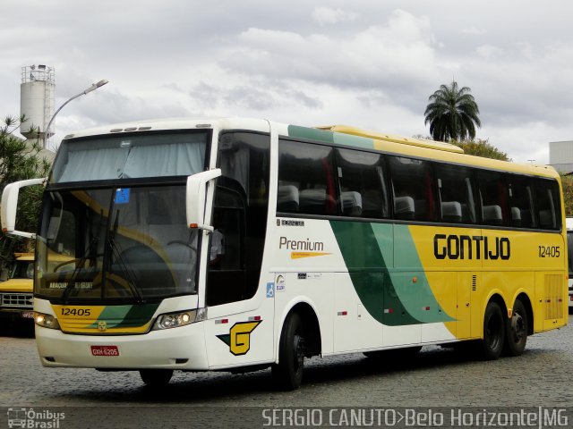 Empresa Gontijo de Transportes 12405 na cidade de Belo Horizonte, Minas Gerais, Brasil, por Sérgio Augusto Braga Canuto. ID da foto: 4443973.