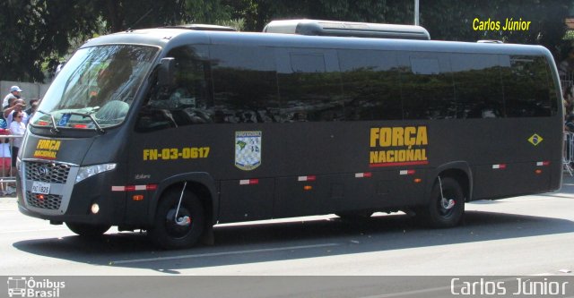 Força Nacional de Segurança Pública FN-03-0617 na cidade de Brasília, Distrito Federal, Brasil, por Carlos Júnior. Número da foto: #4443425.