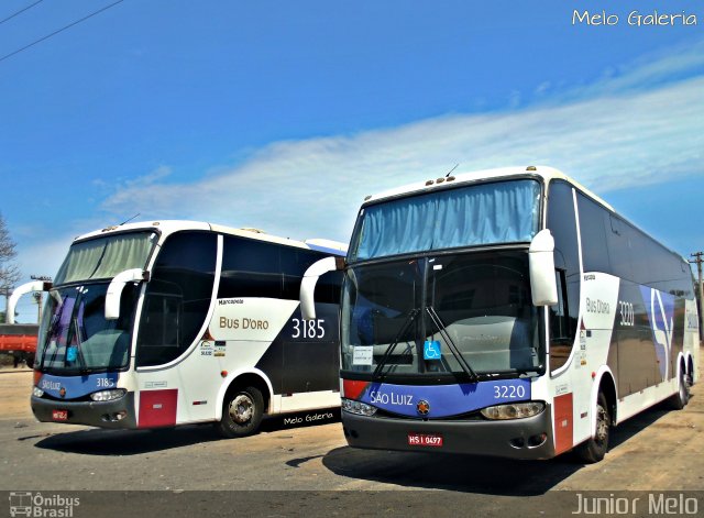 Viação São Luiz 3220 na cidade de Araçatuba, São Paulo, Brasil, por José Melo. ID da foto: 4446983.