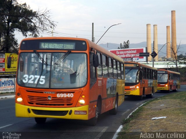 Viação Santa Edwiges 69940 na cidade de Contagem, Minas Gerais, Brasil, por Adão Raimundo Marcelino. Número da foto: #4446954.
