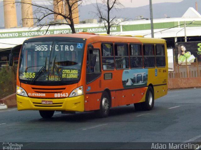Viação Novo Retiro 88143 na cidade de Contagem, Minas Gerais, Brasil, por Adão Raimundo Marcelino. Número da foto: #4446920.