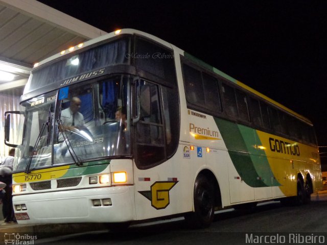 Empresa Gontijo de Transportes 15770 na cidade de Belo Horizonte, Minas Gerais, Brasil, por Marcelo Ribeiro. ID da foto: 4448036.