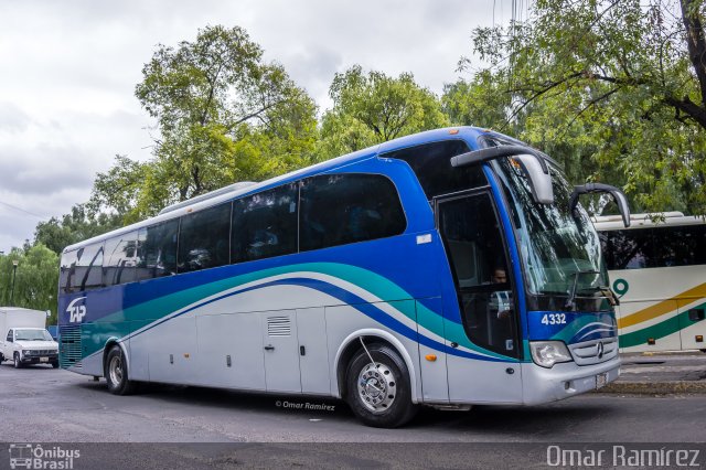TAP - Transportes y Autobuses del Pacífico 4332 na cidade de Gustavo A. Madero, Ciudad de México, México, por Omar Ramírez Thor2102. Número da foto: #4447886.