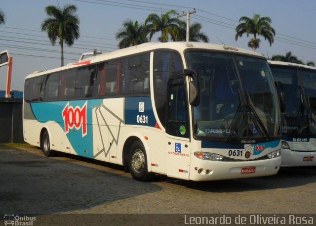 Auto Viação 1001 0631 na cidade de Macaé, Rio de Janeiro, Brasil, por Diego Oliveira. ID da foto: 4448938.