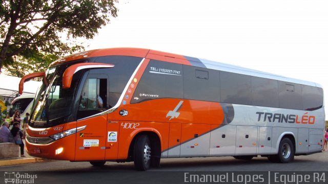 Transléo Locadora 4002 na cidade de Holambra, São Paulo, Brasil, por Emanuel Corrêa Lopes. Número da foto: #4449458.
