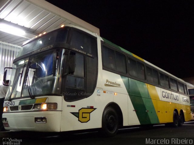 Empresa Gontijo de Transportes 15240 na cidade de Belo Horizonte, Minas Gerais, Brasil, por Marcelo Ribeiro. ID da foto: 4448046.